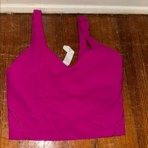 lululemon align tank size 4 fuchsia? Pinkish color